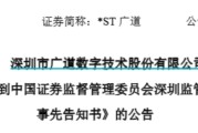 梦见洗手顶格重罚！*ST广道实控人被终身市场禁入